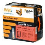 Pack clous inox crants pour cloueur  gaz spit