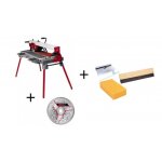 Pack coupe - carrelage radial te - tc 920 ul 900w + disque turbo diamant� 200x25, 4 mm + kit pose joint ...