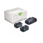 Pack �nergie sys 18v - 2 batteries tbx 8ah et 1 chargeur - sca16 festool