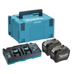 Pack nergie xgt 40v max 8ah (2 batteries + 1 chargeur) en coffret makita