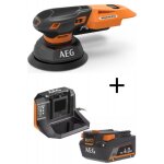 Pack ponceuse excentrique diam�tre 125 mm brushless 18v - subcompact - bex18sbl - 125 - 0 + batterie ...