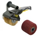 Pack r�novateur ext�rieur � brosse 1300w - rex 120c + brosse fibre synth�tique offerte fartools