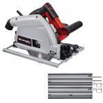 Pack scie plongeante filaire te - ps 165 - 1200w - 165mm + 2 rails de guidage einhell