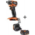 Pack visseuse � chocs brushless 18v - subcompact - bss18sbl2 - 0 + batterie 4. 0 ah et chargeur aeg powertools ...