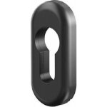 Paire de rosaces en zamak cl i fixation invisible pour bquilles scoot - noir mat vachette