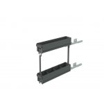 Panier extractible bouteilles pices - 2 niveaux - 7104 k 200 inoxa