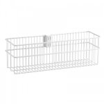 Panier fil pour porte large - systme click in - maison elfa