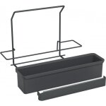 Panier de rangement modulable en acier anthracite pour rail k - line side kessebhmer