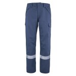 Pantalon multirisques armaghan - bleu - taille s cepovett safety