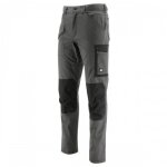 Pantalon de travail extensible ajust essentials cargo - gris et noir - taille 42 caterpillar