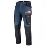 Pantalon de travail - hybrid cargo - noir et bleu nuit - l diadora utility