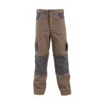 Pantalon de travail avec renforts adam brun / anthracite t. 36 north ways