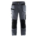 Pantalon de travail - renforts cordura - gris / noir - 42 - 1555 blaklader