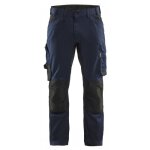 Pantalon de travail stretch 2d / 4d multipoches avec poches genouillres - taille 50 blaklader