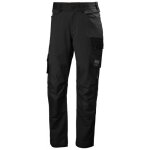 Pantalon de travail  tissu extensible oxford 4x connect - noir - m helly hansen