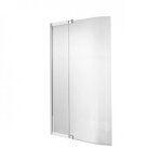 Pare - bain pour bain - douche malice - 2 volets fixe + pivotant - profil� chrom� jacob delafon