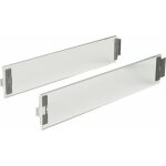 Parois lat�rales en verre designside arcitech - h 92 mm - l 500 mm hettich