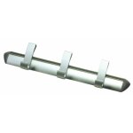 Pat�res 77 sur lice - argent - 3 t�tes vachette