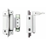 Paumelles 1405 pour chssis oscillo - battant aluminium galiplus gris fapim