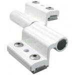 Paumelle  clamer - pour porte lgre - blanc - 5603 - venice baby fapim