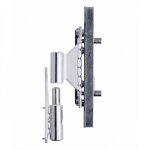 Paumelle droite réglable bixacta - porte pvc - blanc otlav Paumelle droite réglable bixacta - porte pvc - blanc otlav