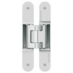Paumelle invisible - porte lourde - 200 mm - aspect inox - tectus 3dn simonswerk Paumelle invisible - porte lourde - 200 mm - aspect inox - tectus 3dn simonswerk