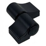 Paumelle � vissage direct - porte aluminium - 60 mm - noir - loira + fapim