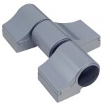 Paumelles à vissage direct pour porte d'entrée loira + à 3 lames - noir fapim Paumelles à vissage direct pour porte d'entrée loira + à 3 lames - noir fapim