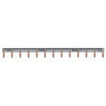 Peigne d'alimentation universel phase + neutre - horizontale - 13 modules - hx legrand