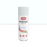 Peinture acrylique de finition blanc satin - arosol 400 ml crc