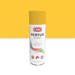 Peinture acrylique de finition jaune cadmium - aérosol 400 ml crc Peinture acrylique de finition jaune cadmium - aérosol 400 ml crc