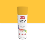 Peinture acrylique de finition jaune trafic - aérosol 400 ml crc Peinture acrylique de finition jaune trafic - aérosol 400 ml crc