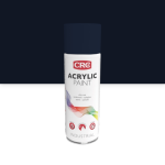 Peinture acrylique de finition noir graphite mat - arosol 400 ml crc