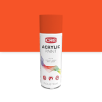 Peinture acrylique de finition orange trafic - aérosol 400 ml crc Peinture acrylique de finition orange trafic - aérosol 400 ml crc