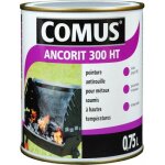 Peinture antirouille noir - haute temperature - 0, 75 l - ancorit 300 ht comus