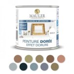 Peinture dor�e effet dorure teinte or riche p�le 5l mauler