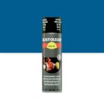Peinture de finition - 500 ml - bleu scurit - hard hat rust - oleum
