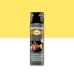 Peinture de finition - arosol 500 ml - jaune - hard hat rust - oleum
