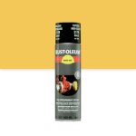 Peinture de finition - arosol 500 ml - jaune or - hard hat rust - oleum