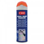 Peinture de marquage provisoire -  base d'eau - orange fluo - 500 ml - aqua paint marker crc