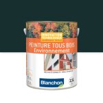 Peinture microporeuse - anthracite 7016 - 2, 5 l - tous bois environnement blanchon