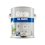Peinture murale insecticide et acaricide 3a mate - blanc mat - 2, 5l bricozor