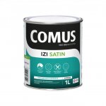 Peinture phase aqueuse - finition satin - 1 litre - izi'satin comus
