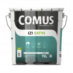 Peinture phase aqueuse - finition satin - 15 litres - izi'satin comus