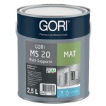 Peinture primaire et impression multi - supports acrylique gori ms20 blanc - 1l gori
