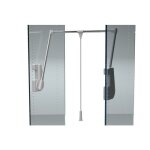 Penderie escamotable lift 700 - fixation latrale - 15 kg - aluminium ambos