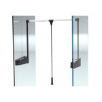Penderie escamotable noire lift 300 - charge 10 kg ambos