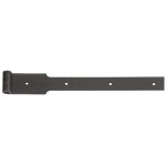 Penture  col largi en acier noir - axe 14mm - longueur 600mm torbel