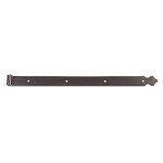 Penture droite 11pa pour volets aluminium / pvc - blanc - 270mm torbel