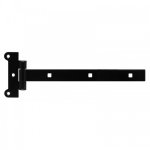 Pentures festonn�es acier poudre polyester noir - 30 x 4 mm - l 300 mm bourgeois freres